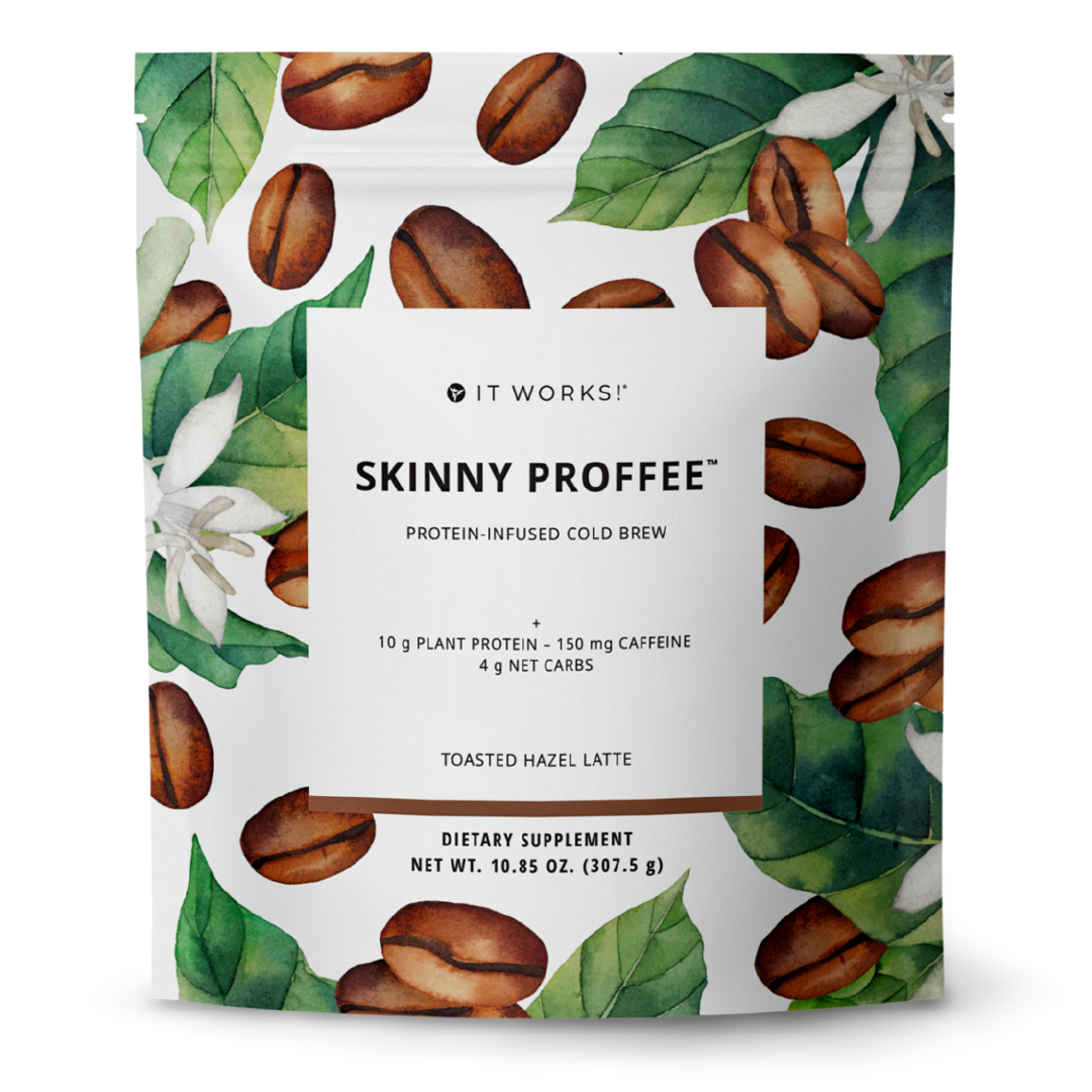 IT WORKS! Skinny Proffee™ – Toasted Hazel Latte